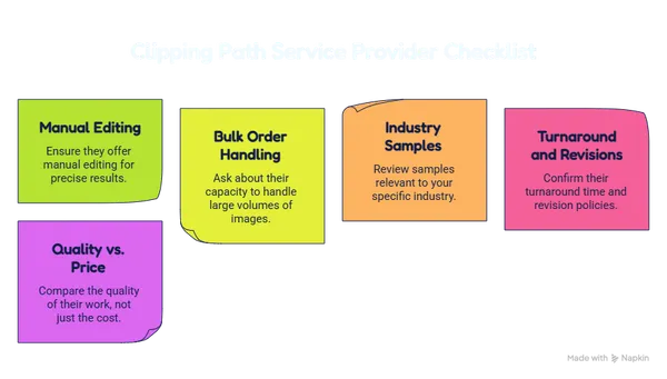 Online clipping path service